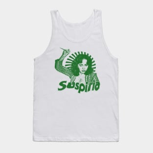 Suspiria - horror film green solid style (exclusive art) Tank Top